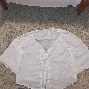 Mittoshop "Boutique" Boho Flowy Blouse Medium